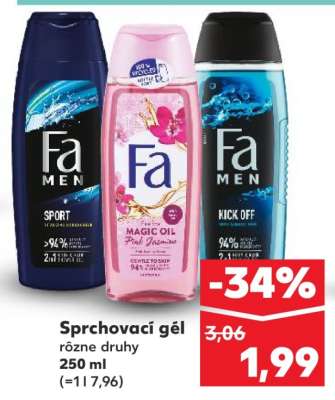 sprchovací gél