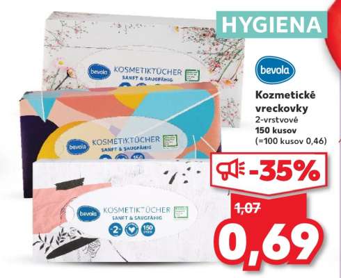 Kozmetické vreckovky