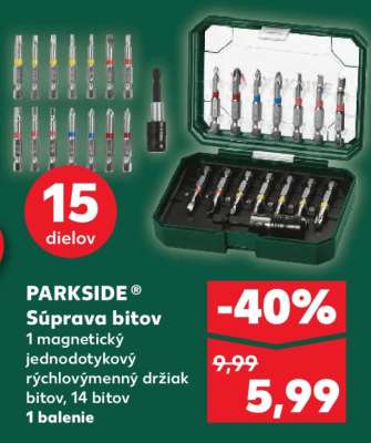 PARKSIDE® Súprava bitov