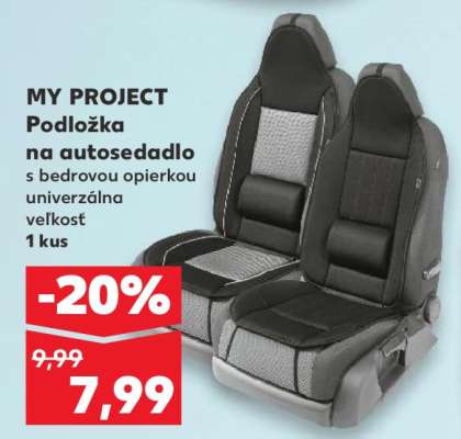 MY PROJECT Podložka na autosedadlo