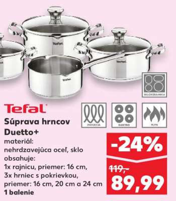 Súprava hrncov Duetto+