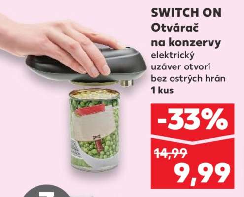 SWITCH ON Otvárač na konzervy