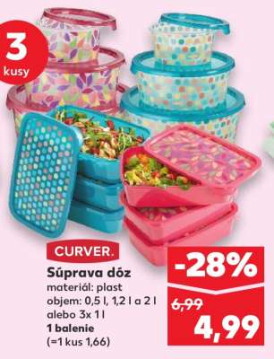 CURVER Súprava dóz