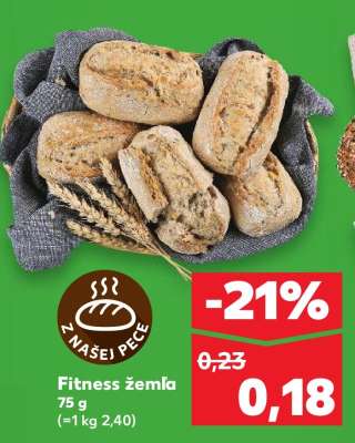 Fitness žemľa