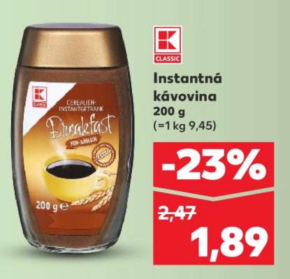 Instantná kávovina 200 g