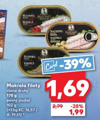 Makrela filety