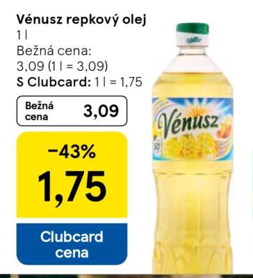 Vénusz repkový olej