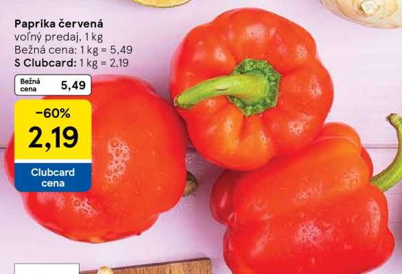 Paprika červená
