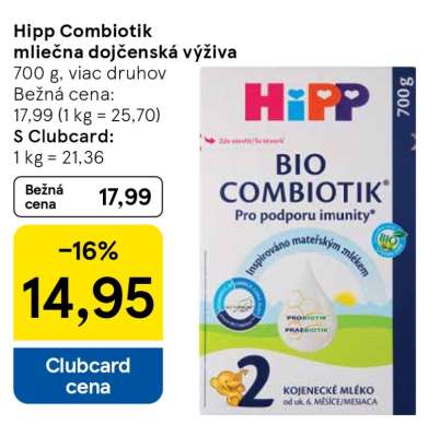 Hipp Combiotik mléčná kojenecká výživa