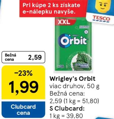 WRIGLEY'S ORBIT