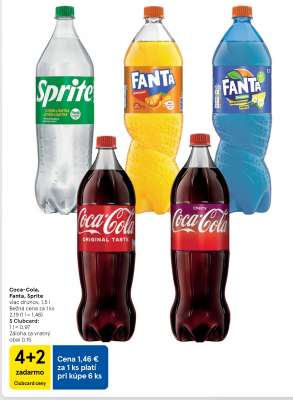 Coca-Cola, Fanta, Sprite