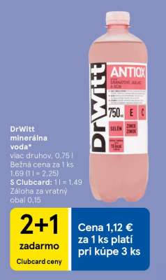 DrWitt minerálna voda