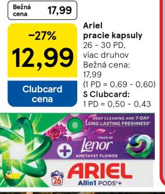 ARIEL Pracie kapsuly