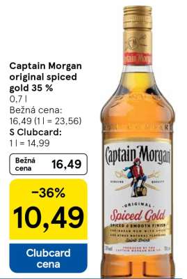 Captain Morgan Original Spiced Gold 35 %