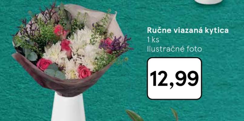 Ručne viazaná kytica