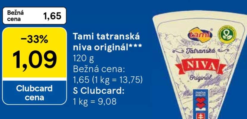 Tami tatranská niva originál