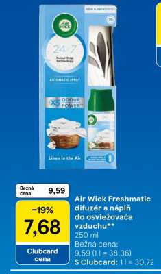 Air Wick Freshmatic difuzér a náplň do osviežovača vzduchu**