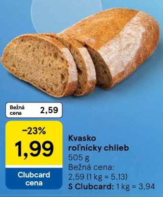 Kvasko roľnícky chlieb