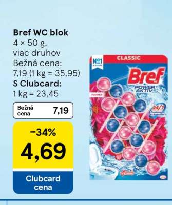 Bref WC blok