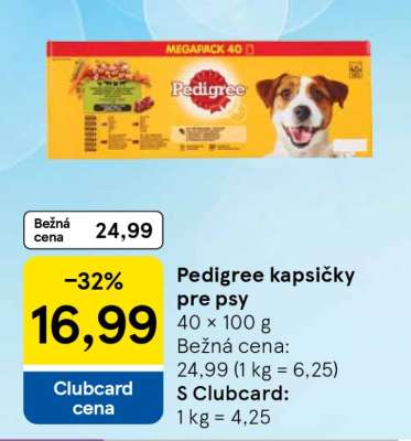 PEDIGREE Kapsičky pre psy