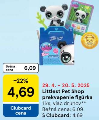 Littlest Pet Shop prekvapenie figúrka