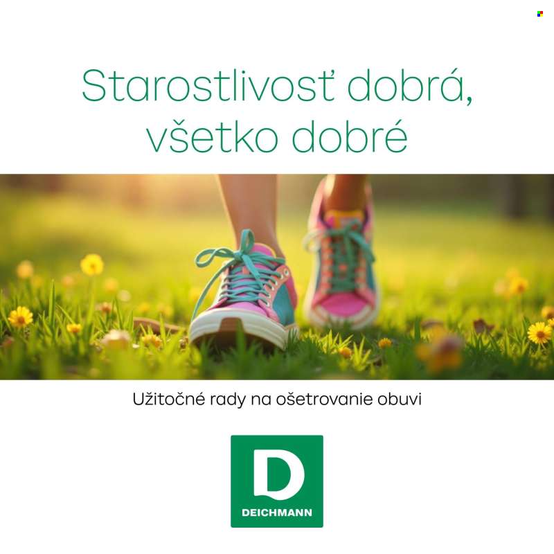 Leták Deichmann.