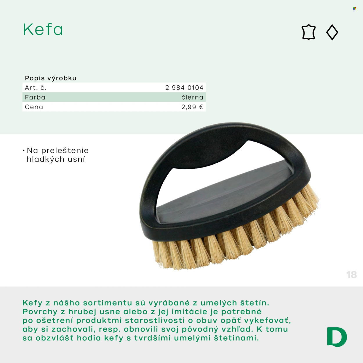 Leták Deichmann. Strana 1