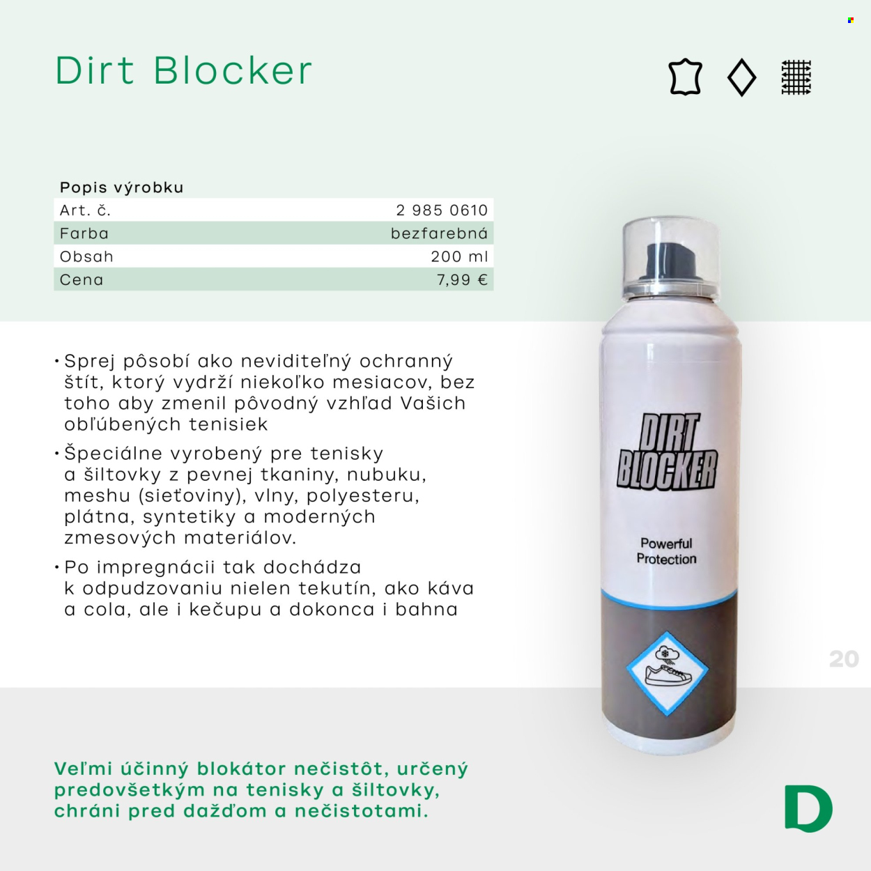 Leták Deichmann. Strana 1