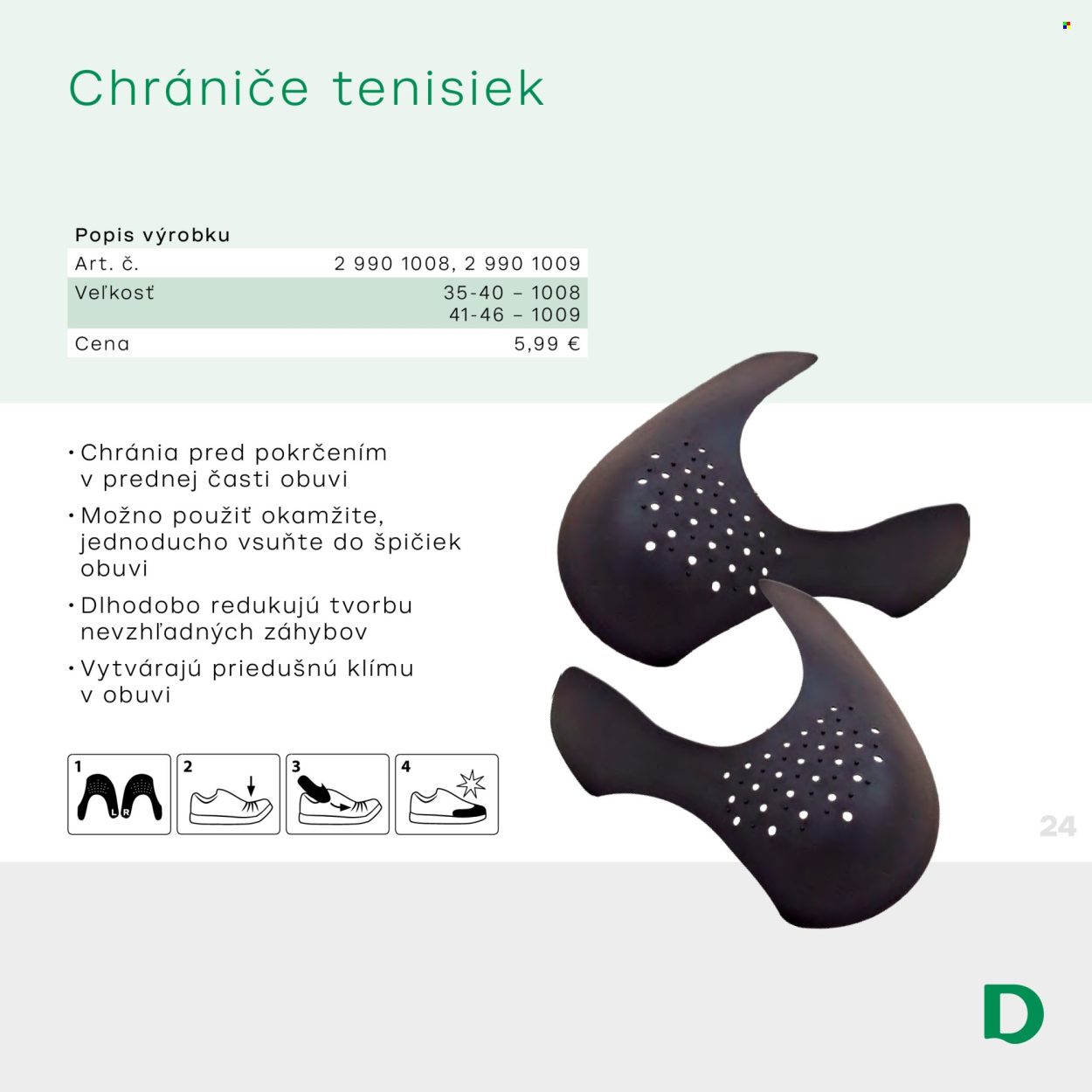 Leták Deichmann. Strana 1