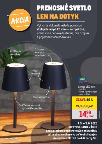 Leták Metro - 7.5.2025 - 3.6.2025.