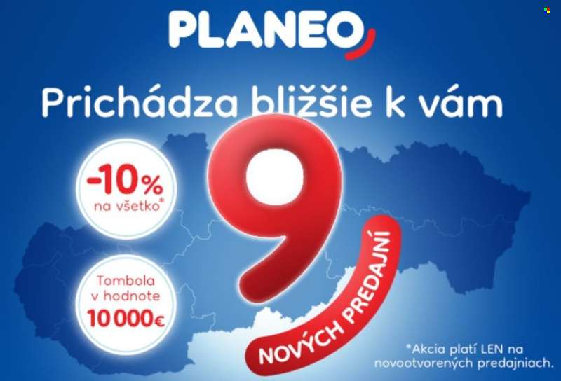 Leták PLANEO Elektro.