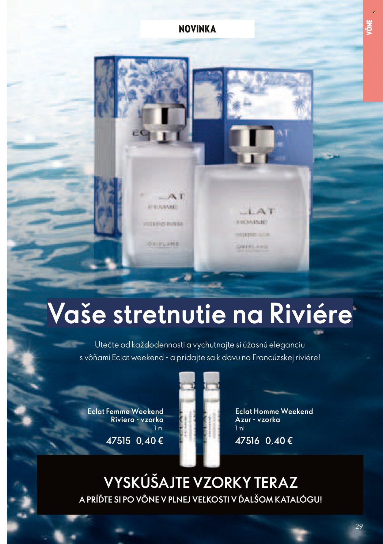 Leták Oriflame - 25.5.2025 - 14.6.2025. Strana 1