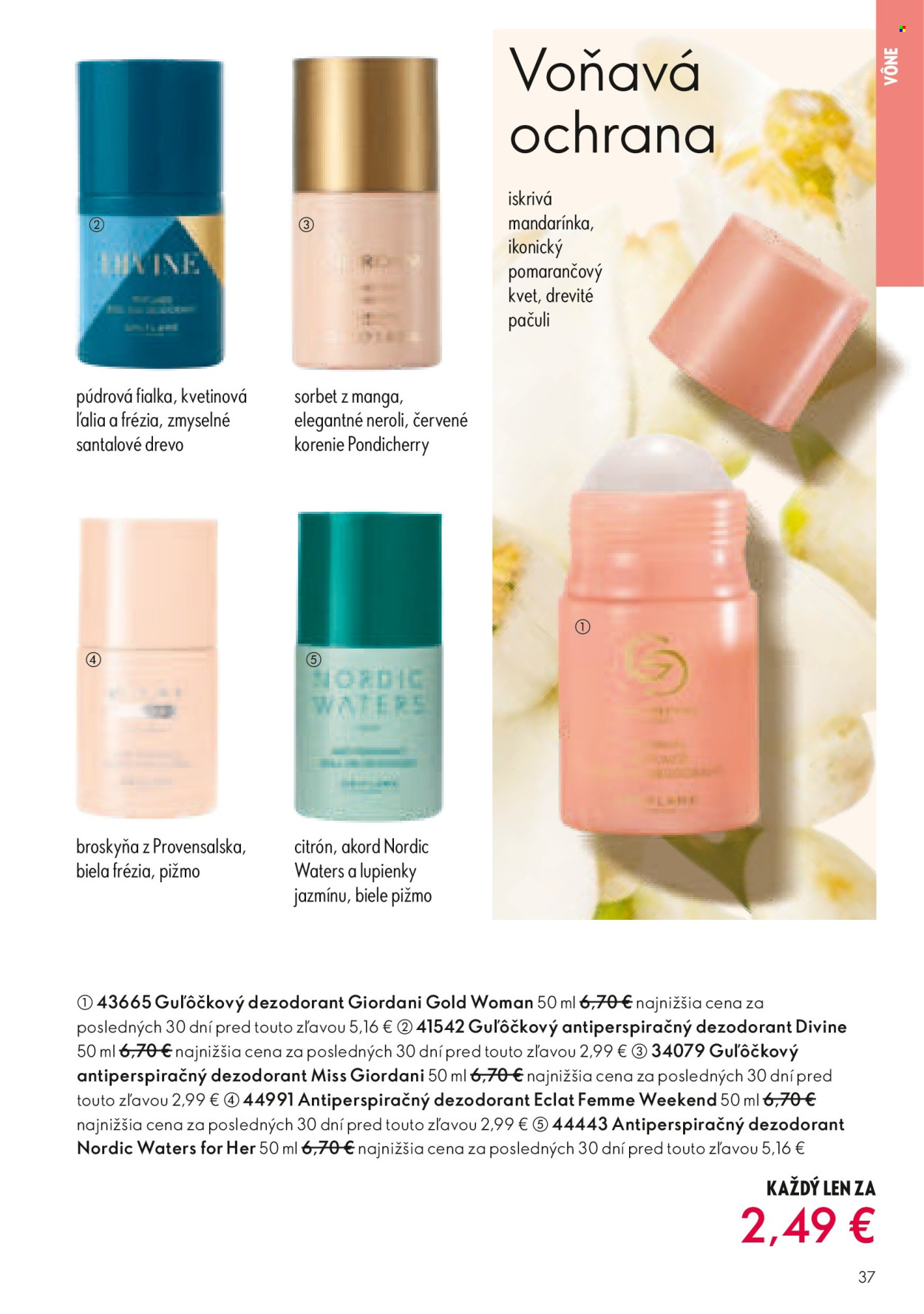 Leták Oriflame - 25.5.2025 - 14.6.2025. Strana 1