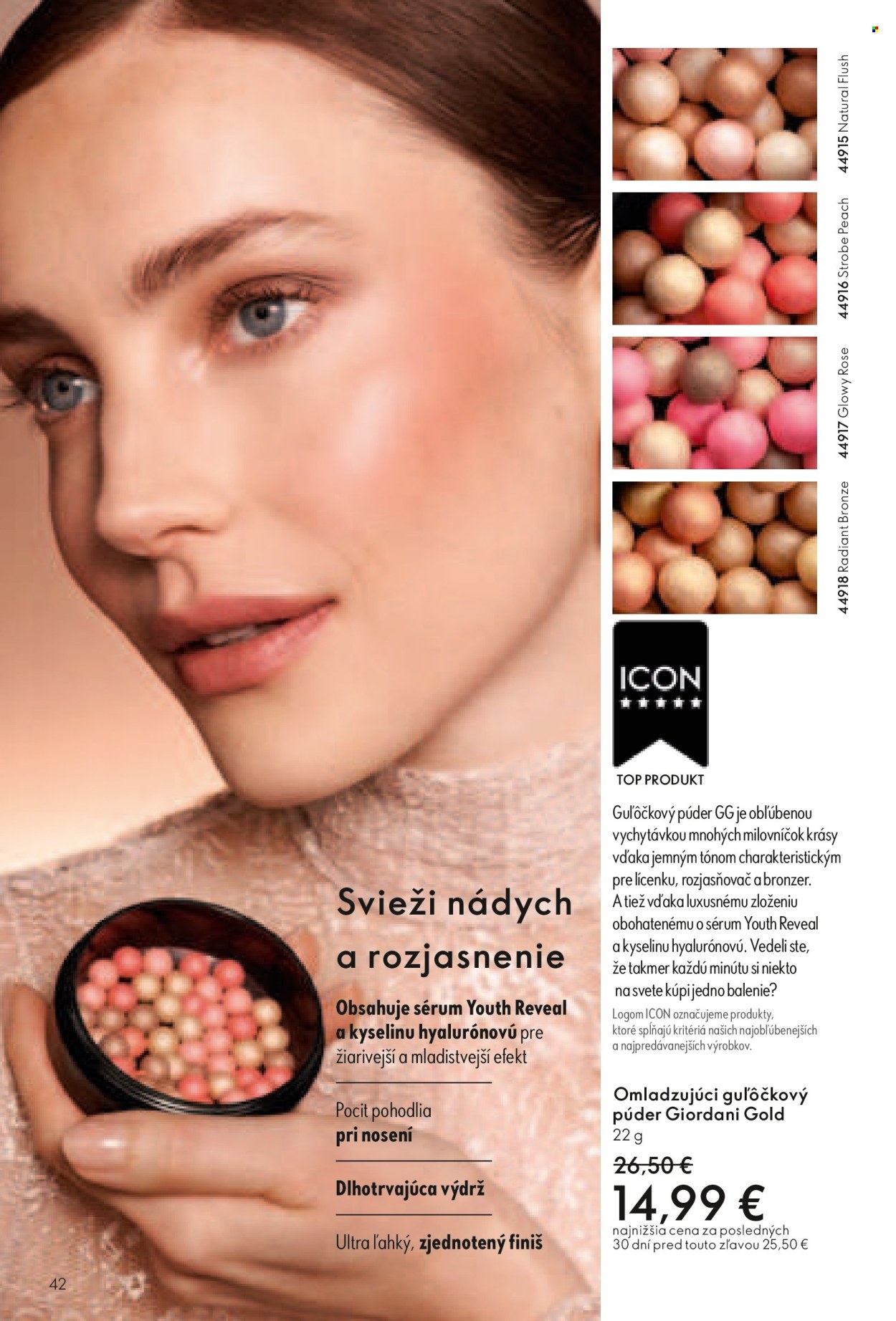Leták Oriflame - 25.5.2025 - 14.6.2025. Strana 1