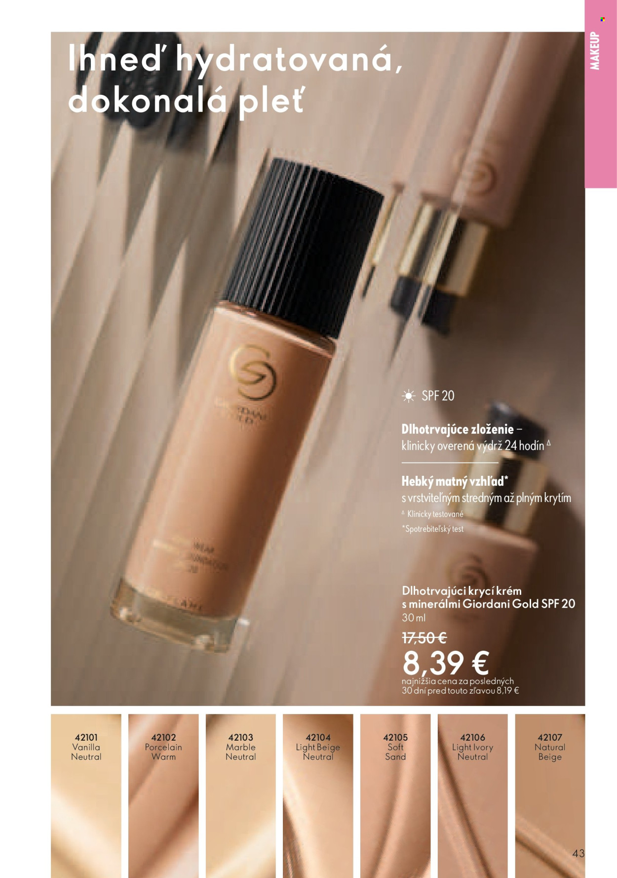 Leták Oriflame - 25.5.2025 - 14.6.2025. Strana 1
