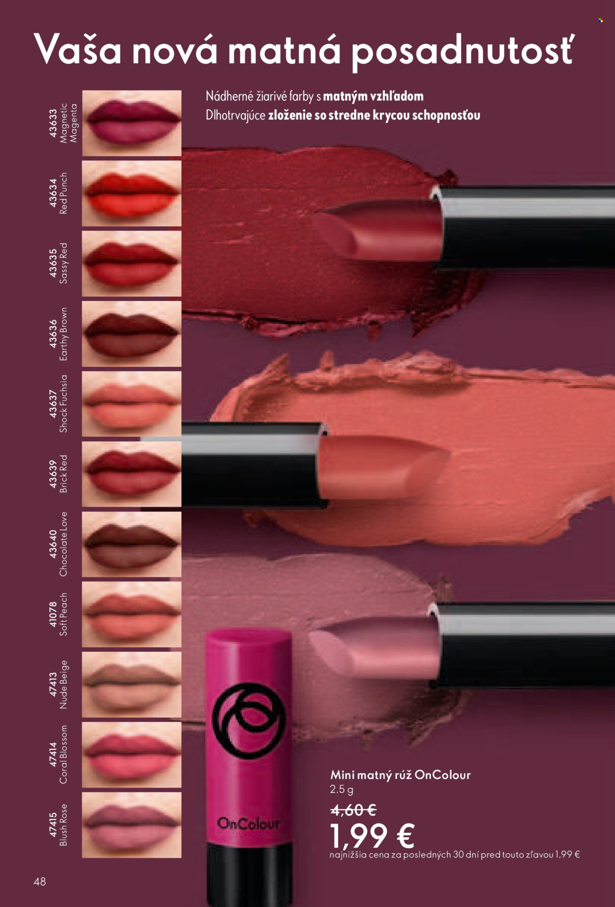 Leták Oriflame - 25.5.2025 - 14.6.2025. Strana 1