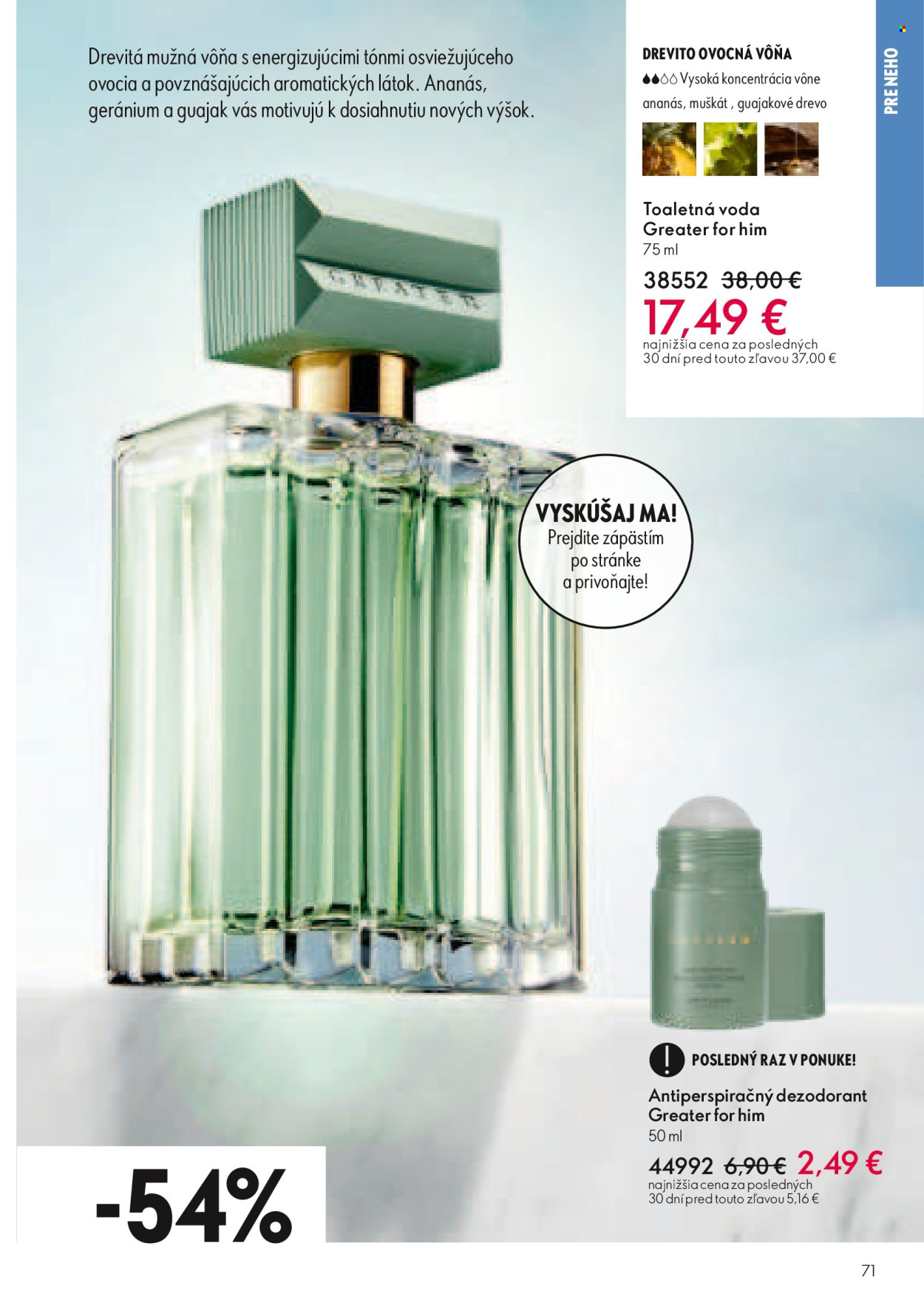 Leták Oriflame - 25.5.2025 - 14.6.2025. Strana 1