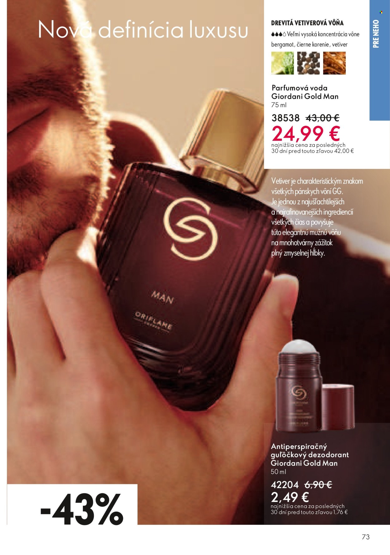 Leták Oriflame - 25.5.2025 - 14.6.2025. Strana 1