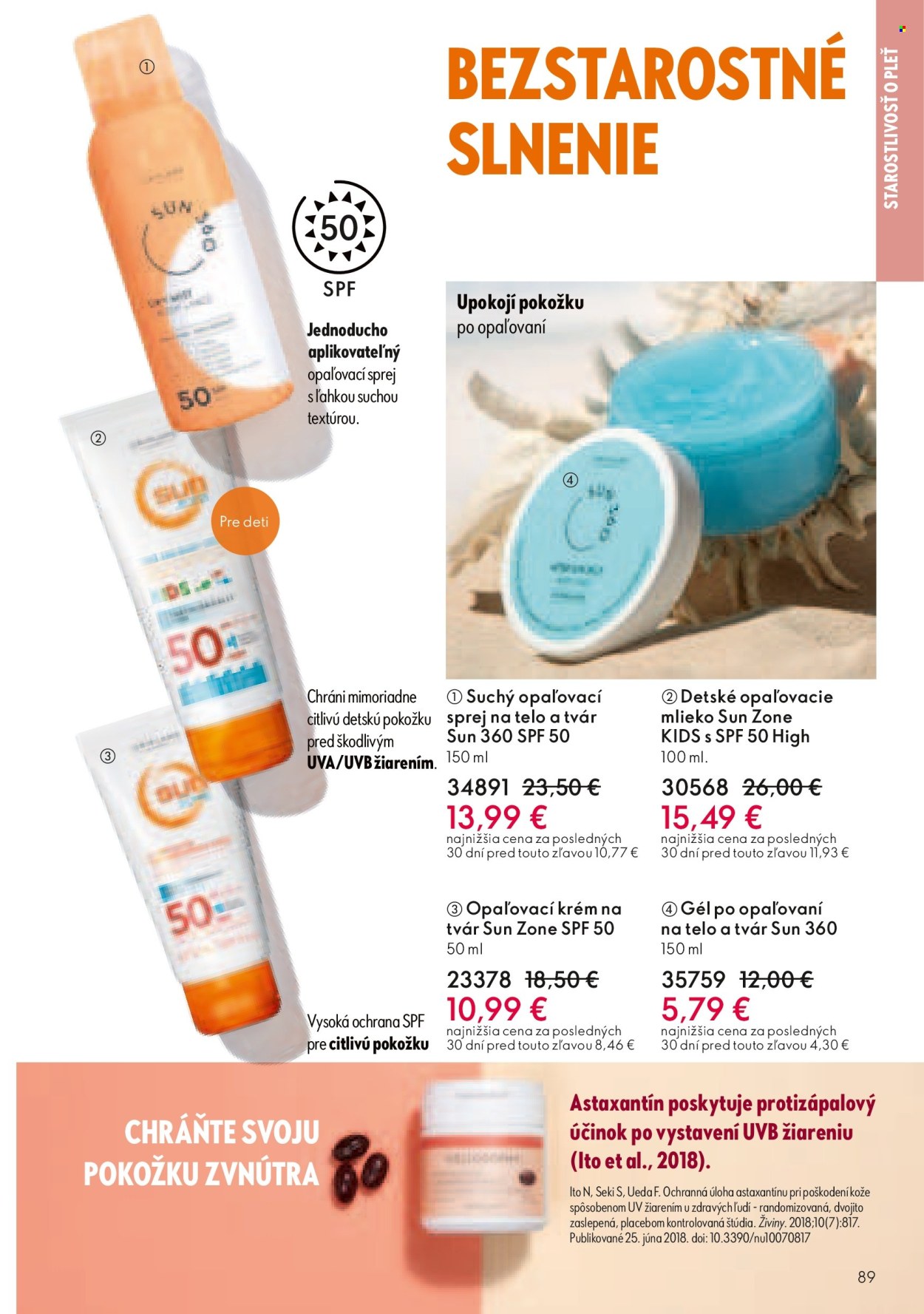 Leták Oriflame - 25.5.2025 - 14.6.2025. Strana 1