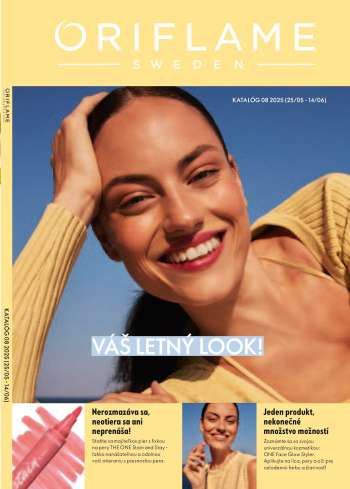 Leták Oriflame - 25.5.2025 - 14.6.2025.