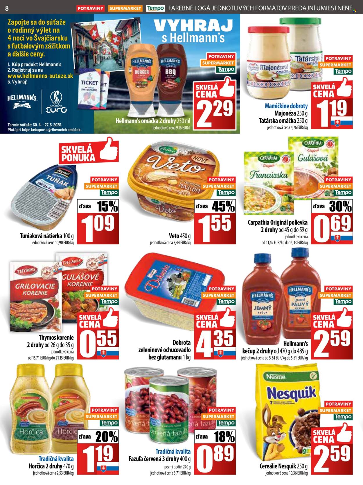 Leták COOP Jednota - 7.5.2025 - 14.5.2025. Strana 1