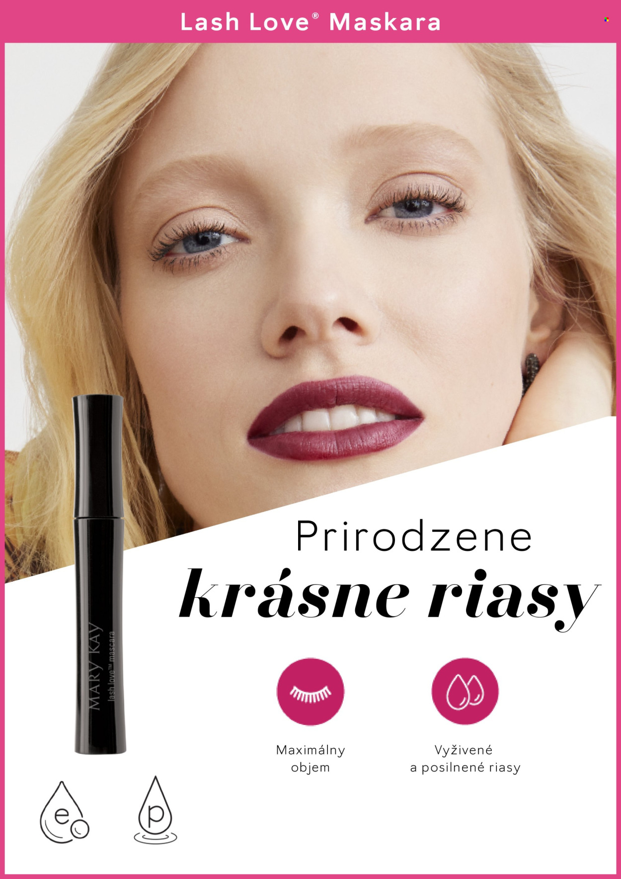 Leták Mary Kay. Strana 1