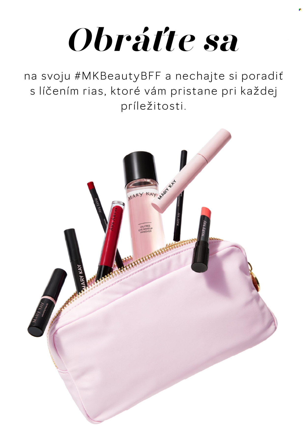 Leták Mary Kay. Strana 1