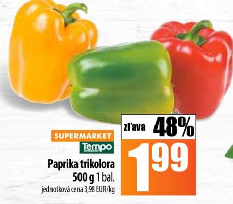 PAPRIKA TRIKOLÓRA