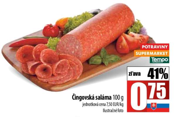 Čingovská saláma 100 g