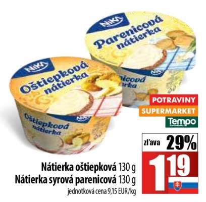 Nátierka oštiepková / Nátierka syrová parenicová 130 g