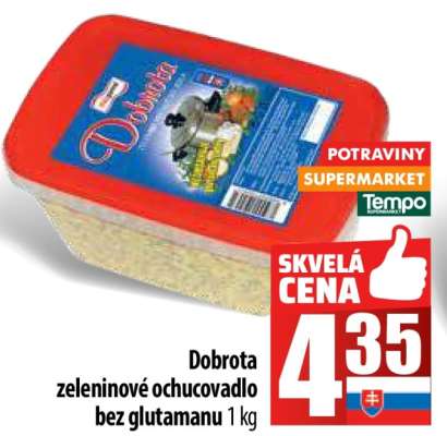 Dobrota zeleninové ochucovadlo bez glutamanu