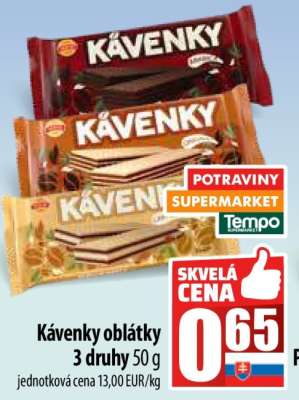 Kávenky oblátky