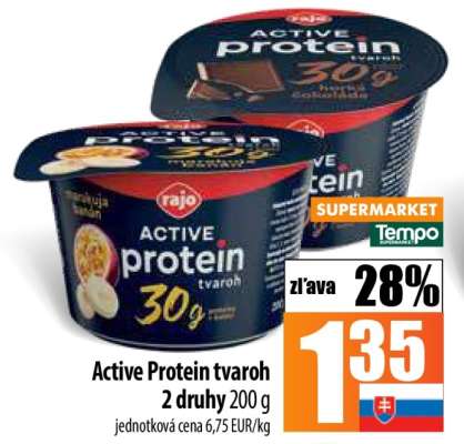 Active PROTEIN tvaroh