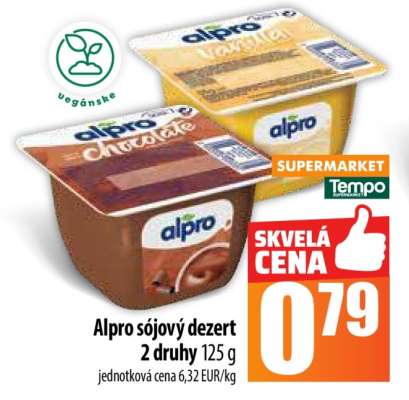 ALPRO SÓJOVÝ DEZERT
